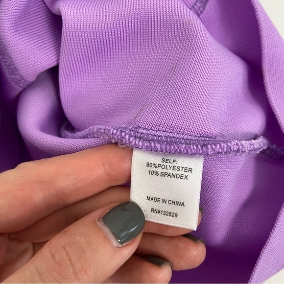 Superdown Ramona Bustier Dress in Purple Size XL - Picture 10 of 13